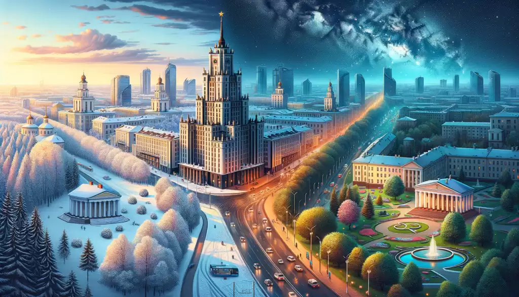 Минск глазами ИИ GPT